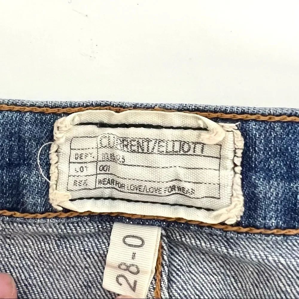 Current / Elliott Star Printed Jeans